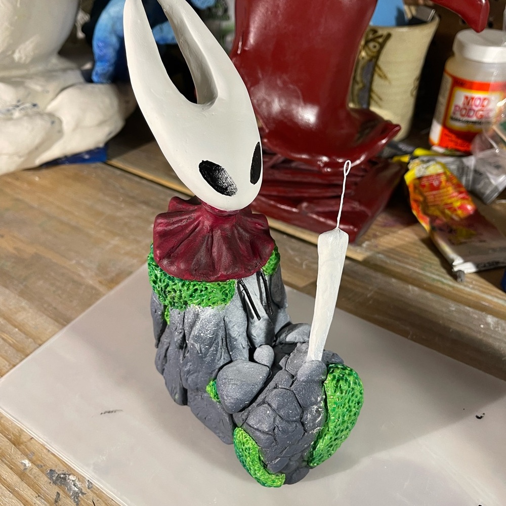 Handmade Hollow Knight Silksong Video Game Statue
